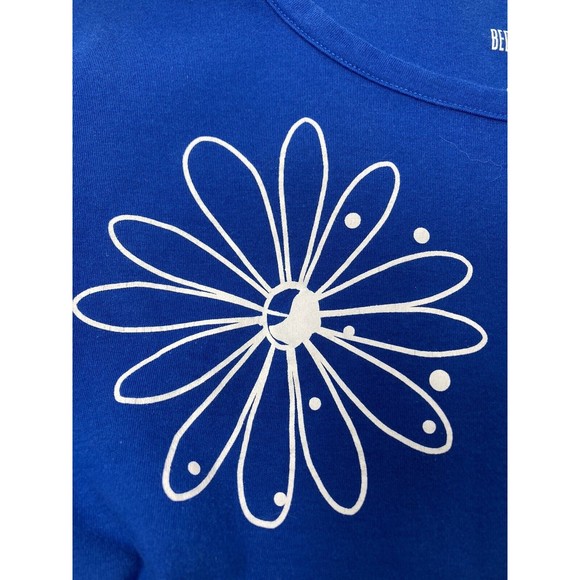 Bedford Fair Women’s Petite Medium Blouse Top Shirt 100% Cotton 3/4 Sleeve EUC - Picture 4 of 5